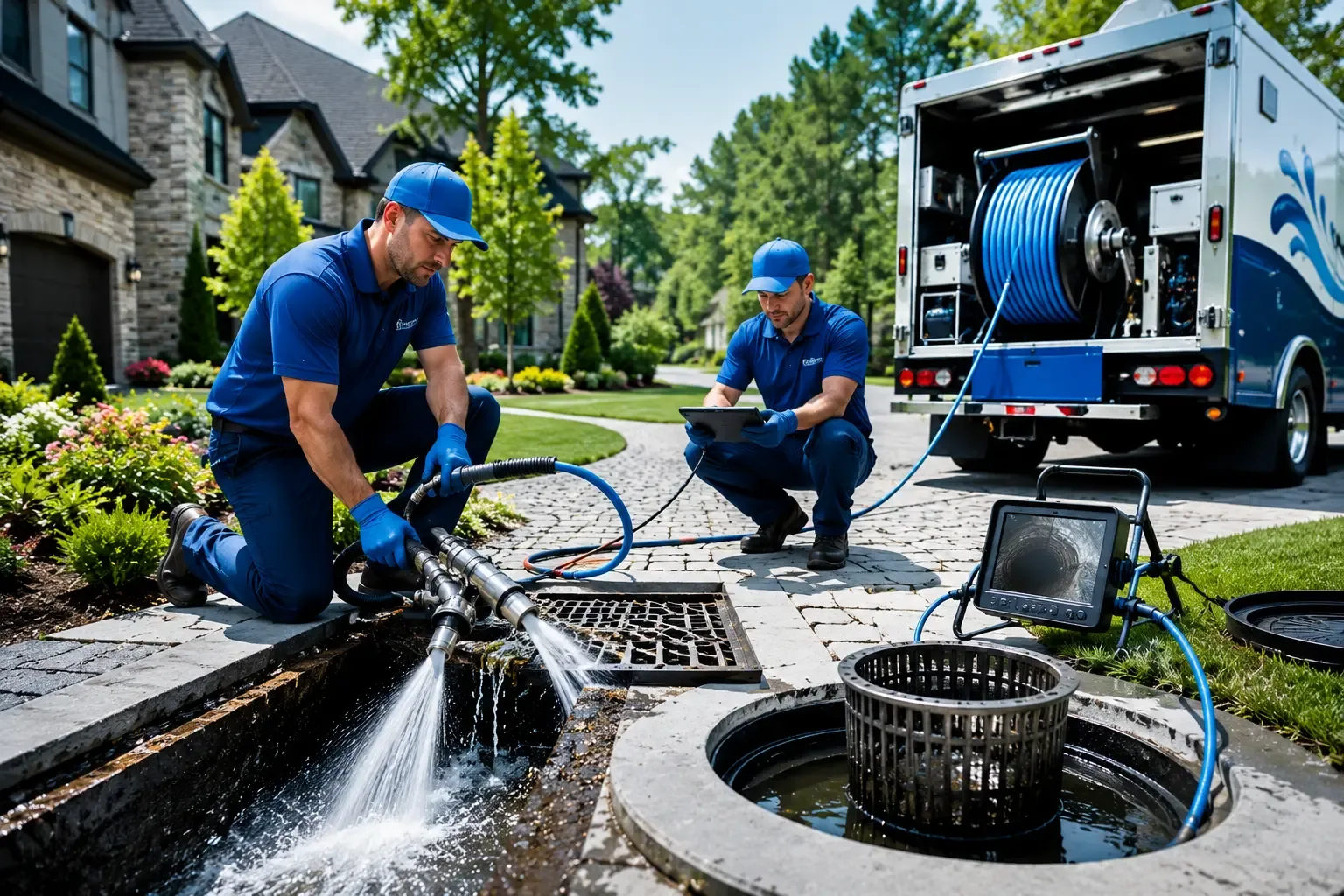 Local outdoor drain cleaning professionals in Reubens, ID